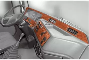 Mercedes Actros 02.00-03.03 3D Decor de carlinga su interior del coche 44-Partes