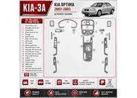 Kia Optima 2002-2003 cambio automatico kit rivestimento cruscotto e interni 3D