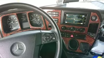 Mercedes Actros Antos 09.2016 3M 3D Interior Dashboard Trim Kit Dash Trim Dekor 24-Parts