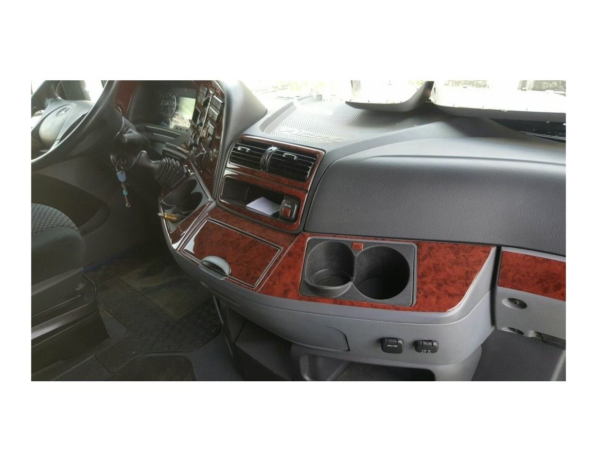 Mercedes Actros Full Set 04.03-08.11 3M 3D Interior Dashboard Trim Kit Dash Trim Dekor 42-Parts