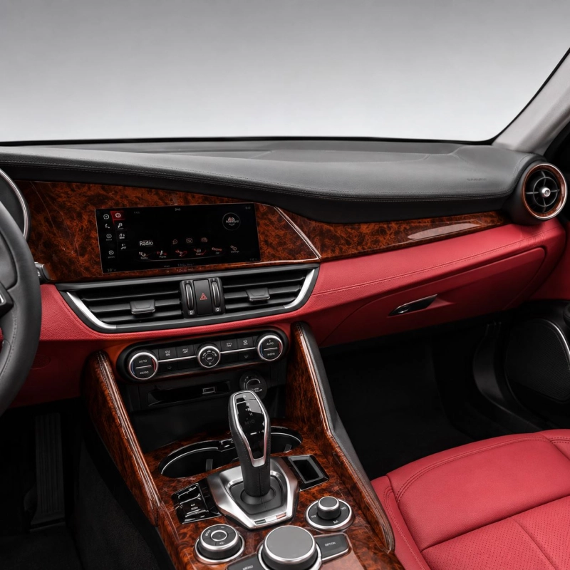Alfa-Romeo Tonale Ti 2023-2025 3D Armaturenbrett-Dekor-Set, 25 Teile