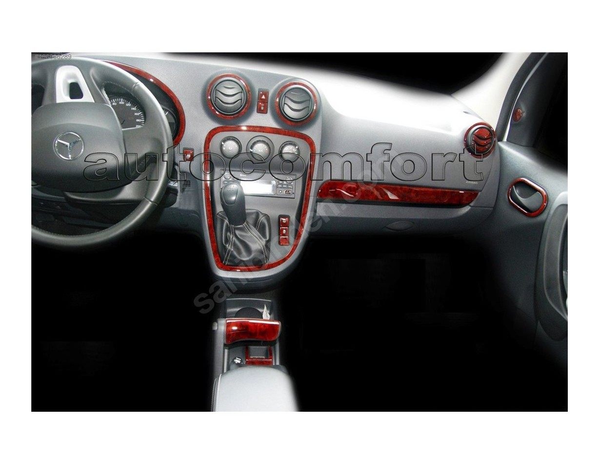 Mercedes Benz Citan W415 ab 2012 3M 3D Interior Dashboard Trim Kit Dash Trim Dekor 16-Parts
