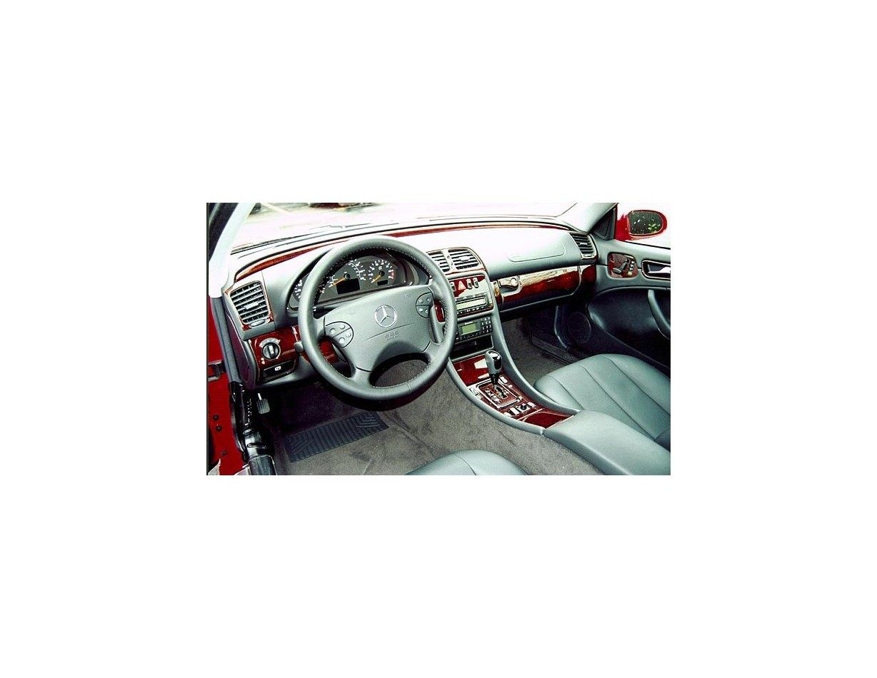 Mercedes Benz CLK 1998-2002 Full Set, Soft roof-Coupe BD Interieur Dashboard Bekleding Volhouder