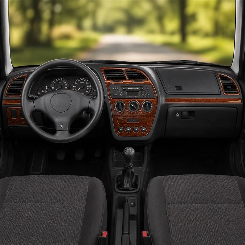 Peugeot 306 1993-1997 kit cruscotto 3D, 13 pezzi