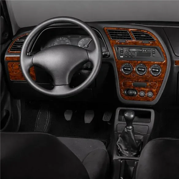 Peugeot 306 1997-2003 3D dashboard sierlijstset, 11 delen
