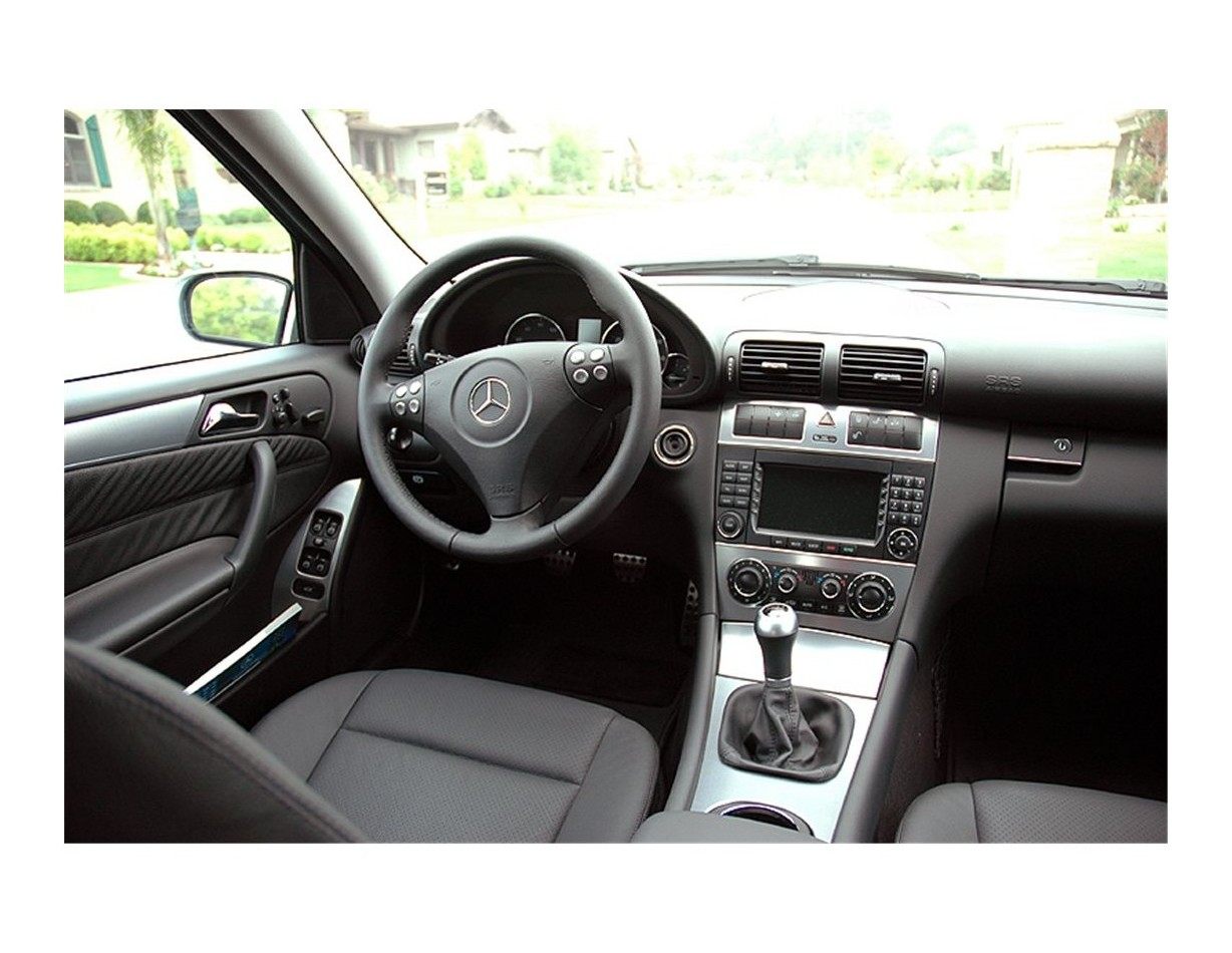 Mercedes C-Class W203 05.2005 3D Decor de carlinga su interior del coche 15-Partes
