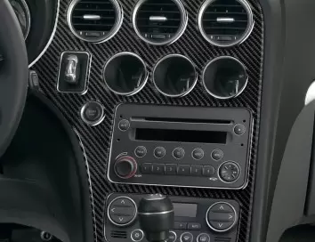 Alfa Romeo 159 2005-2011 3D Inleg dashboard Interieurset aansluitend en pasgemaakt op he 27 -Teile