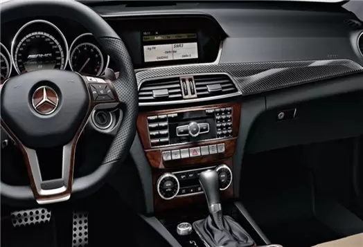 Mercedes C-class W205 2015–present Armaturendekor Cockpit Dekor 18-Teilige