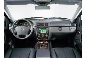 Mercedes ML-Class W163 01.2000 3M 3D Interior Dashboard Trim Kit Dash Trim Dekor 15-Parts