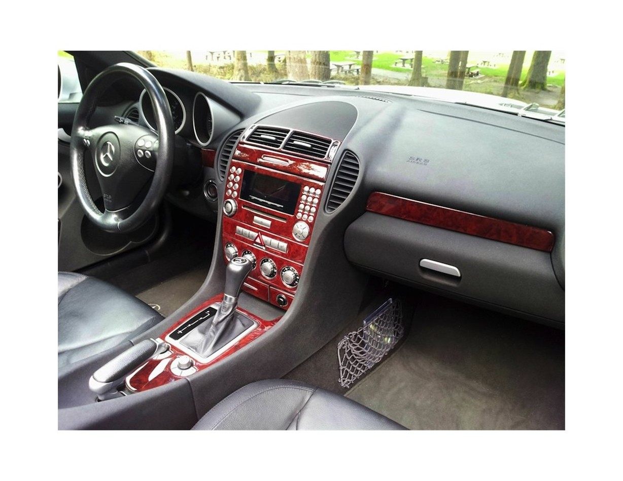 Mercedes SLK (R171) 2004-2010 3D Decor de carlinga su interior del coche 27-Partes