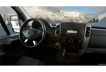 Mercedes Sprinter W906 04.2015 3D Inleg dashboard Interieurset aansluitend en pasgemaakt op he 51 -Teile