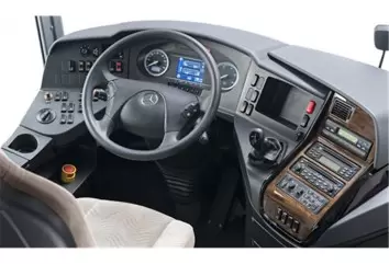 Mercedes Travego 01.2011 3M 3D Interior Dashboard Trim Kit Dash Trim Dekor 47-Parts
