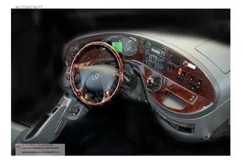 Mercedes Travego 02.05-12.10 3M 3D Interior Dashboard Trim Kit Dash Trim Dekor 44-Parts