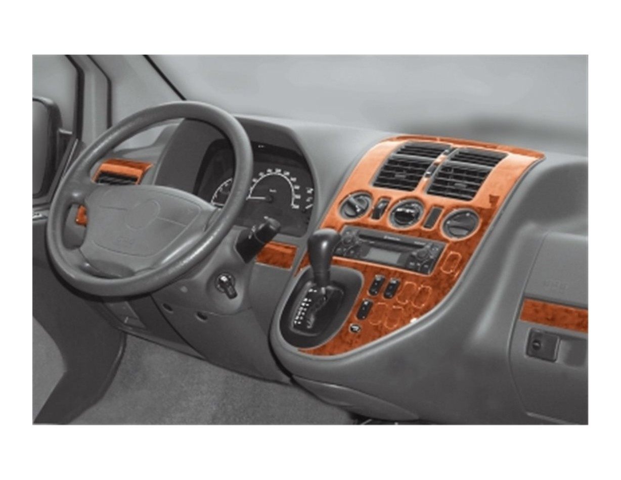Mercedes Vito W638 03.99-01.04 3D Decor de carlinga su interior del coche 24-Partes