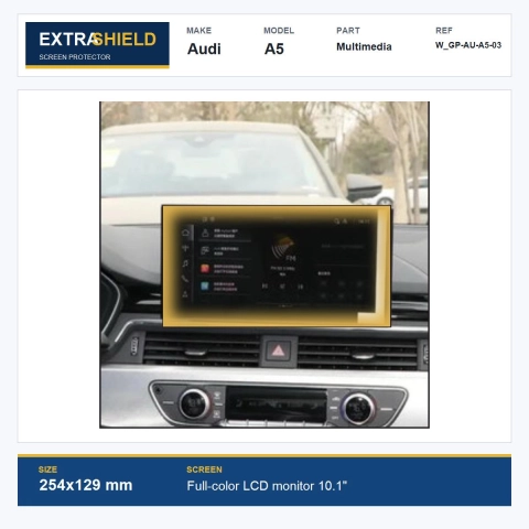 Audi A5 Multimedia ExtraShield Screen Protector