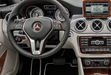 Mercedes-Benz CLA-Class 2014-2017 3D Inleg dashboard Interieurset aansluitend en pasgemaakt op he 39 -Teile