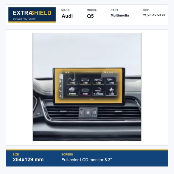 Audi Q5 Multimedia ExtraShield Screen Protector