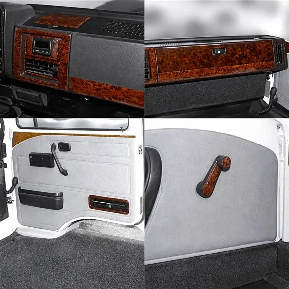 Peugeot 505 1981-1987 3D dashboard sierlijstset, 18 delen