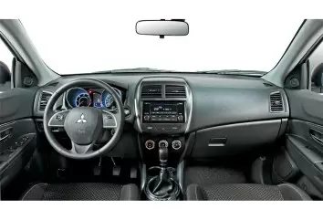 Mitsubishi Asx RVR 01.2012 3D Decor de carlinga su interior del coche 9-Partes