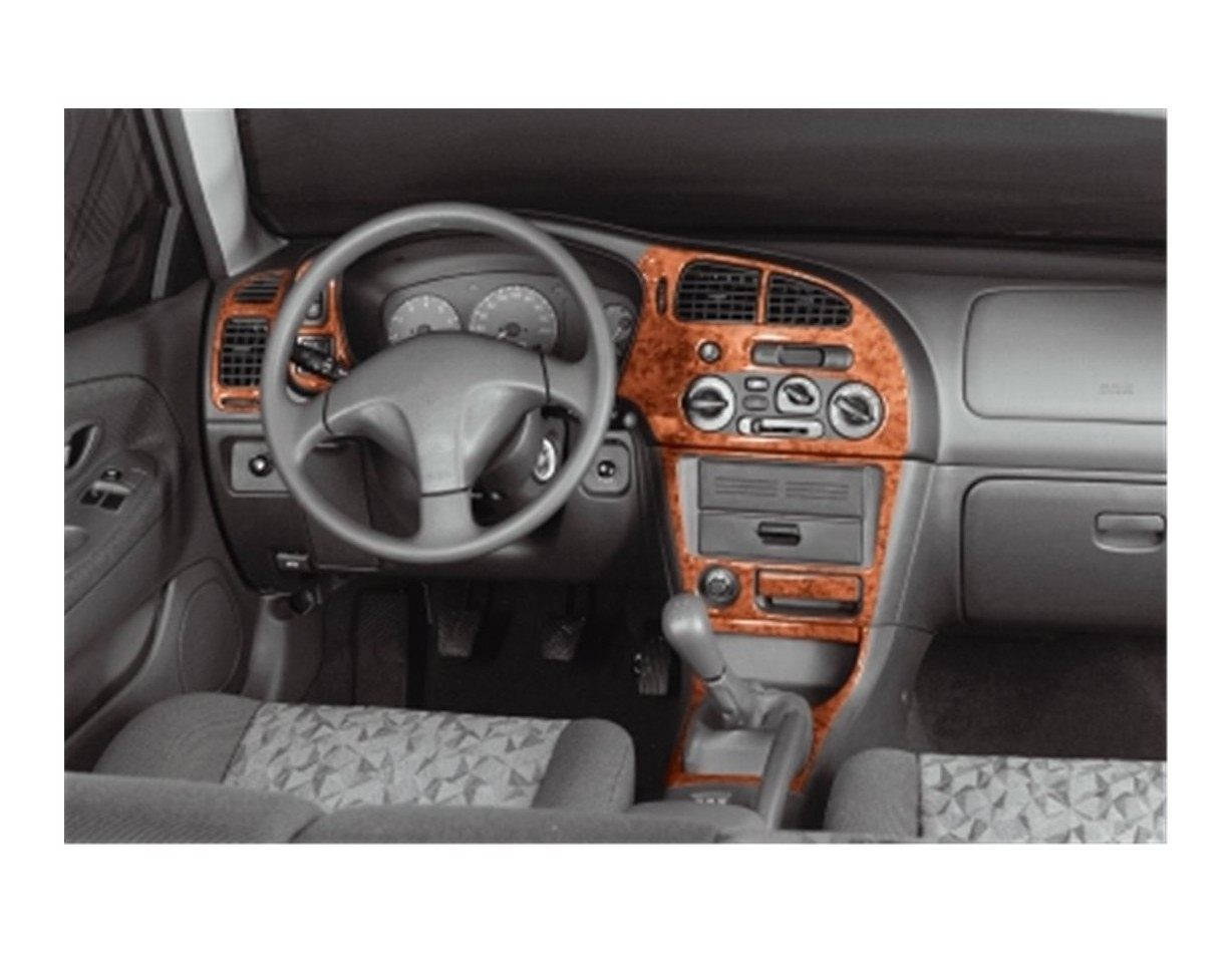 MitsubishiColt- Lancer V 03.96 - 04.04 3D Inleg dashboard Interieurset aansluitend en pasgemaakt op he 10 -Teile