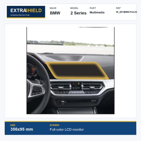 BMW 2 Series Multimedia ExtraShield Screen Protector