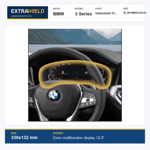 BMW 3 Series Instrument Cluster ExtraShield Screen Protector