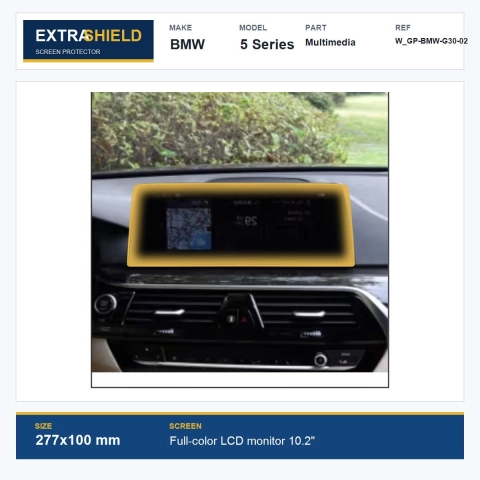 BMW 5 Series Multimedia ExtraShield Screen Protector