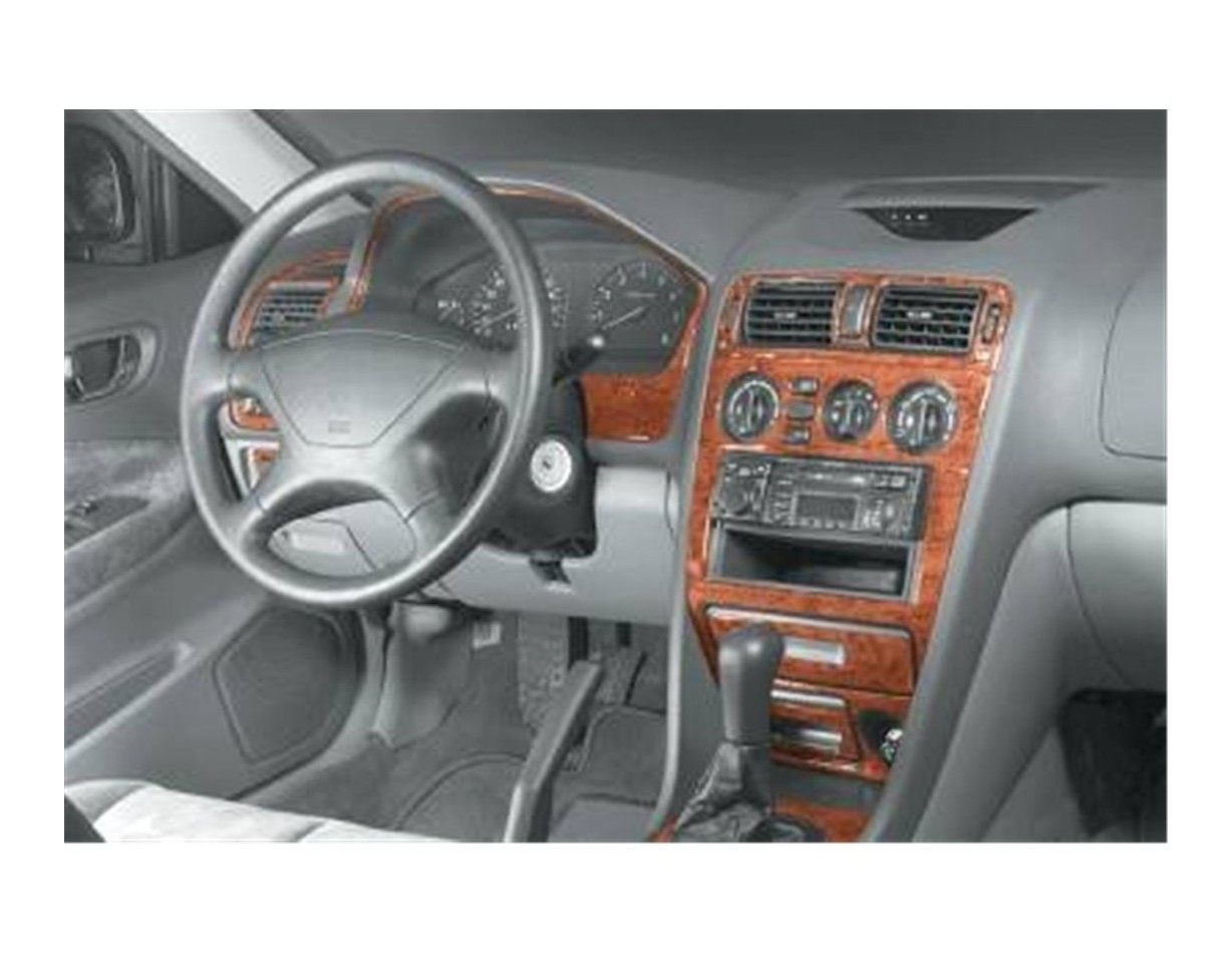 MitsubishiGalant VIII 01.98 - 12.02 3D Inleg dashboard Interieurset aansluitend en pasgemaakt op he 13 -Teile