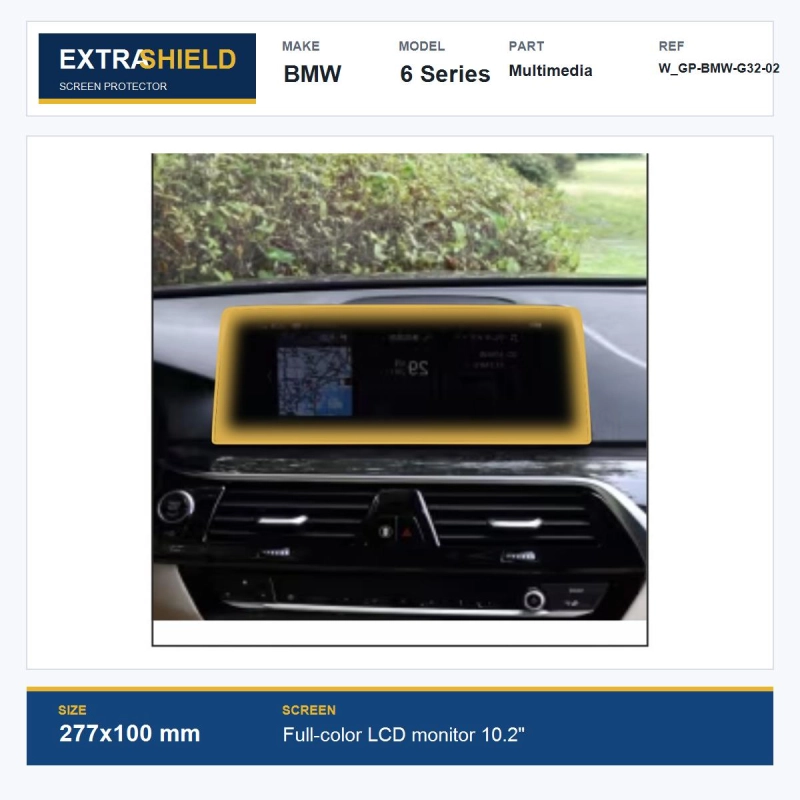 BMW 6 Series Multimedia ExtraShield Screen Protector