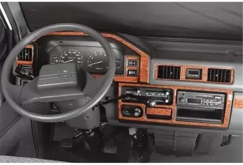 MitsubishiL 300 08.1988 3D Inleg dashboard Interieurset aansluitend en pasgemaakt op he 16 -Teile