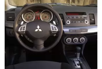 Mitsubishi Lancer CY2Aâ€“CZ4A 01.2010 3D Decor de carlinga su interior del coche 9-Partes