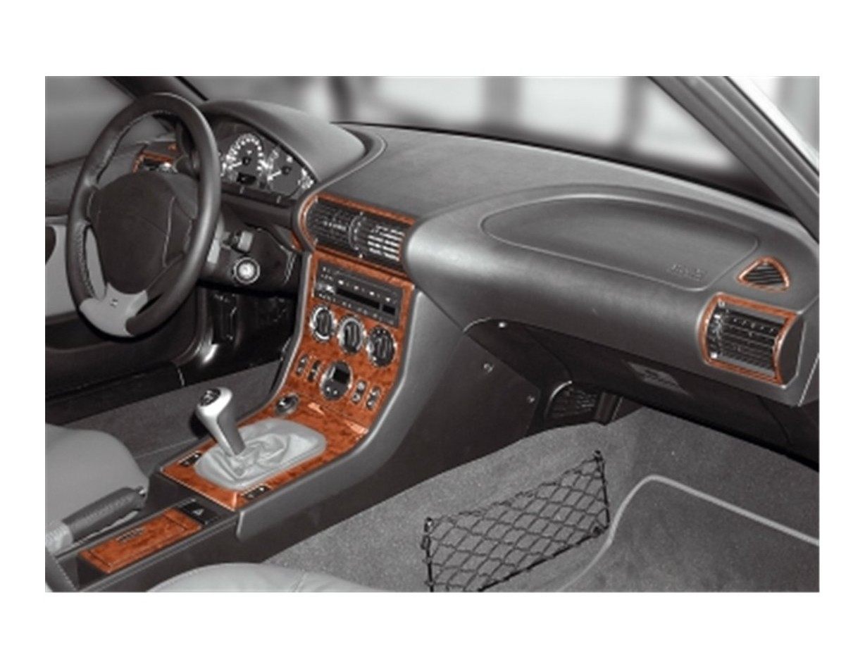 BMW Z3 E36-8 1999 Mittelkonsole Armaturendekor Cockpit Dekor 41-Teilige - 1- Cockpit Dekor Innenraum
