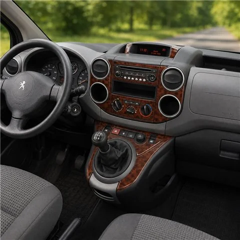 Peugeot Partner 2008+ kit salpicadero 3D, 40 piezas