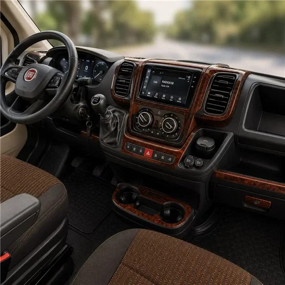 Peugeot Boxer 2021 kit décor tableau de bord 3D, 22 pièces