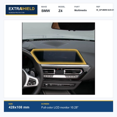 BMW Z4 Multimedia ExtraShield Screen Protector