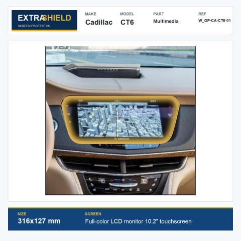 Cadillac CT6 Multimedia ExtraShield Screen Protector