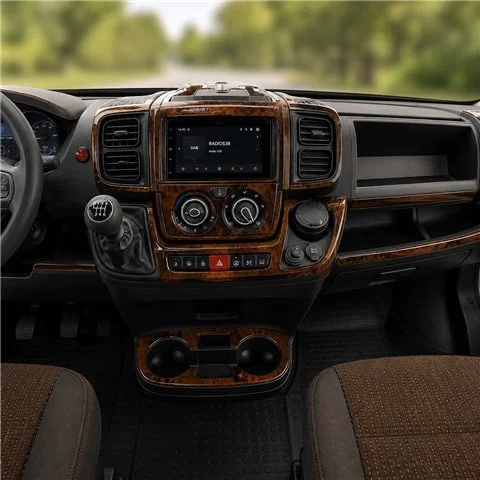 Peugeot Boxer 2021 kit décor tableau de bord 3D, 27 pièces