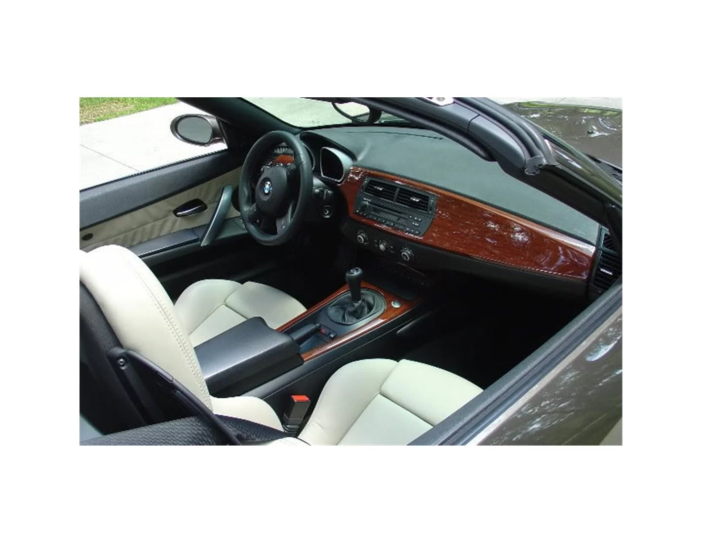 BMW Z4 E85 2003-2008 3M 3D Interior Dashboard Trim Kit Dash Trim Dekor 30-Parts