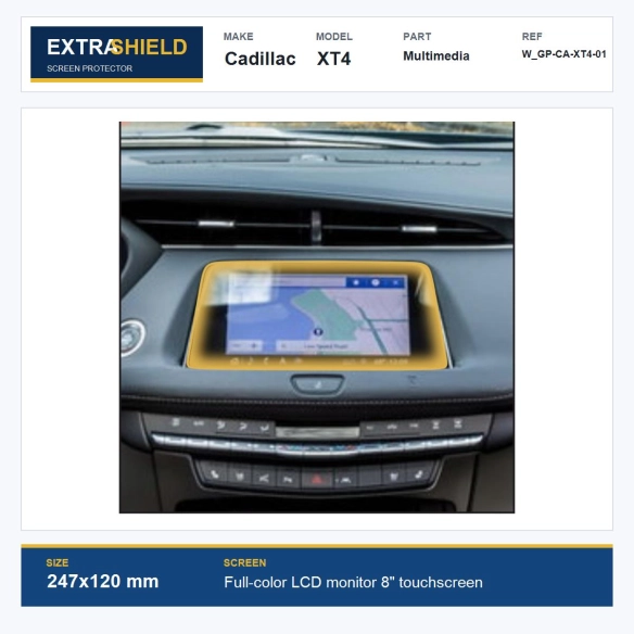 Cadillac XT4 Multimedia ExtraShield Screen Protector