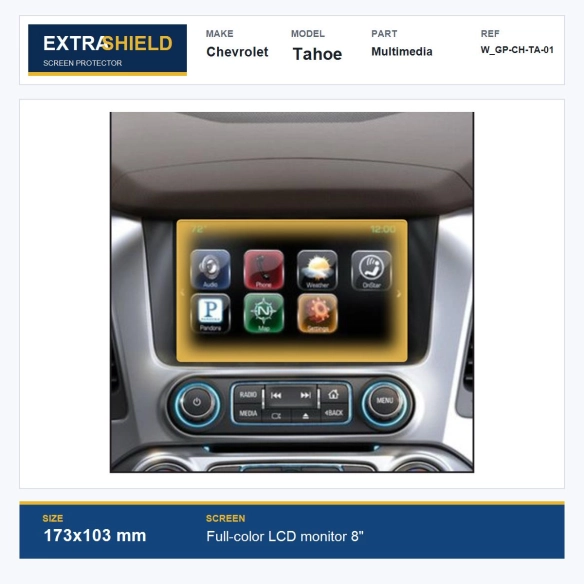 Chevrolet Tahoe Multimedia ExtraShield Screen Protector