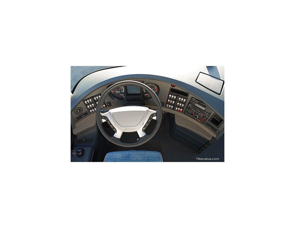 Neoplan Star Line 01.2009 3D Inleg dashboard Interieurset aansluitend en pasgemaakt op he 11 -Teile