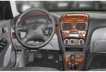 Nissan Almera 04.00-02.03 3D Decor de carlinga su interior del coche 18-Partes