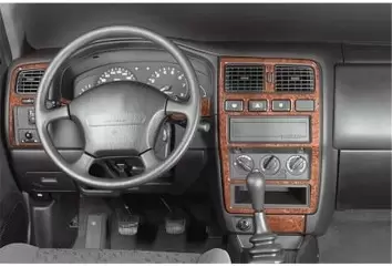 Nissan Almera 09.95-12.99 3M 3D Interior Dashboard Trim Kit Dash Trim Dekor 14-Parts