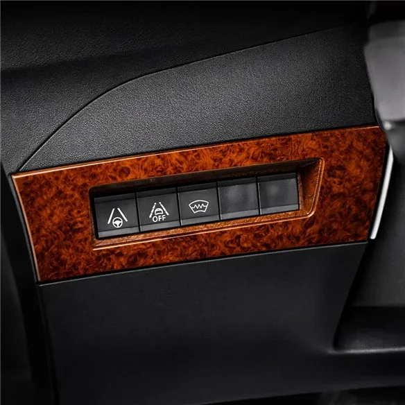 Peugeot 208 2020-2025 kit décor tableau de bord 3D, 11 pièces