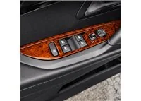 Peugeot 208 2020-2025 kit décor tableau de bord 3D, 11 pièces