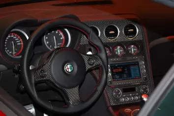 Alfa Romeo Brera 2005-2011 3D Decor de carlinga su interior del coche 22-Partes