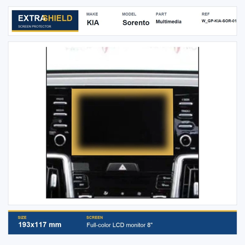KIA Sorento Multimedia ExtraShield Screen Protector