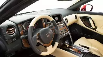 Nissan GT-R 2008-2016 kit de moldura de tablero interior principal, 39 piezas