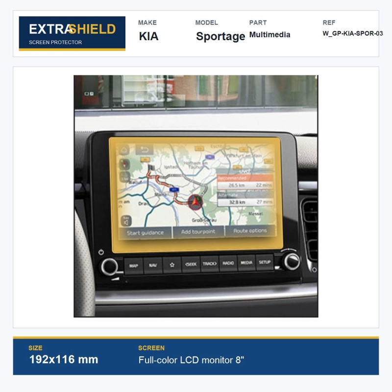 KIA Sportage Multimedia ExtraShield Screen Protector