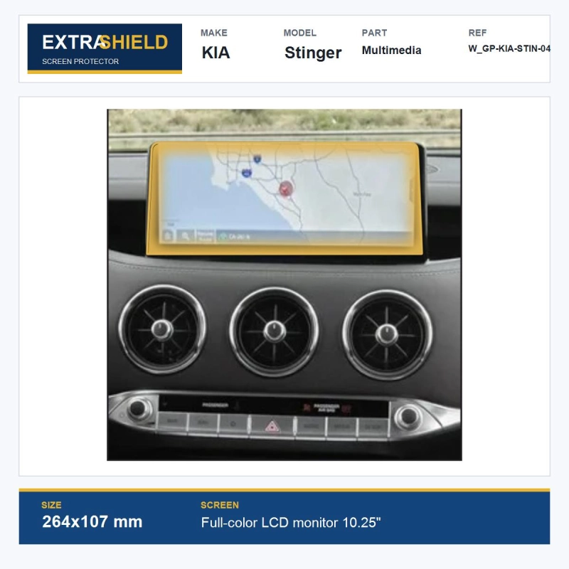 KIA Stinger Multimedia ExtraShield Screen Protector